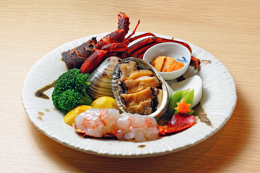 天ぷら料理をスナップ撮影（名古屋市中区）